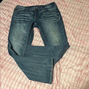 Buckle Men's Bootcut Jeans - Blue